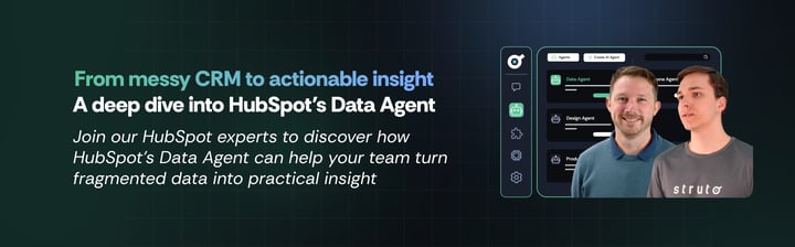 Blog post: Webinar: A Deep Dive Into HubSpot’s Data Agent