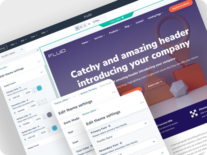 Highly Customisable Design